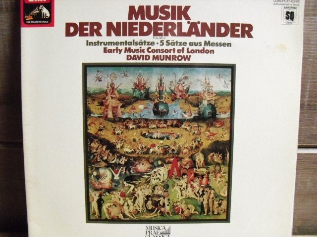 Musik Der Nederlander - weinig bekende renaissancemuziek LP, Cd's en Dvd's, Vinyl | Klassiek, LP, Kamermuziek, Zo goed als nieuw