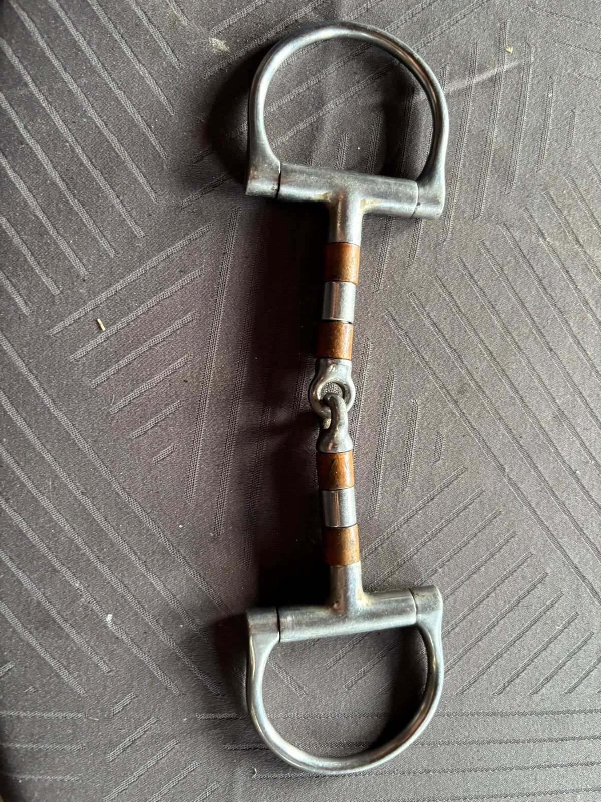 Rolbitje en enkel gebroken bit, Ophalen of Verzenden, Gebruikt, Bit, Pony