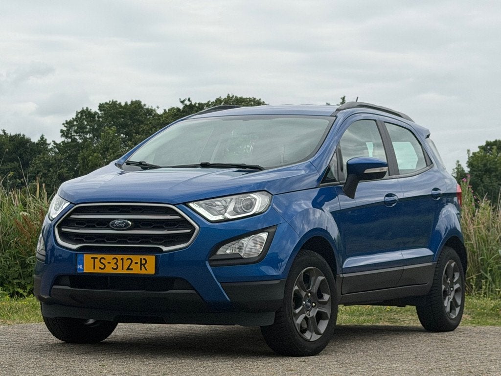 Ford EcoSport 1.0 EcoBoost Trend Ultimate - Lightning Blue -, Auto's, Ford, Voorwielaandrijving, Gebruikt, Ecosport, Blauw