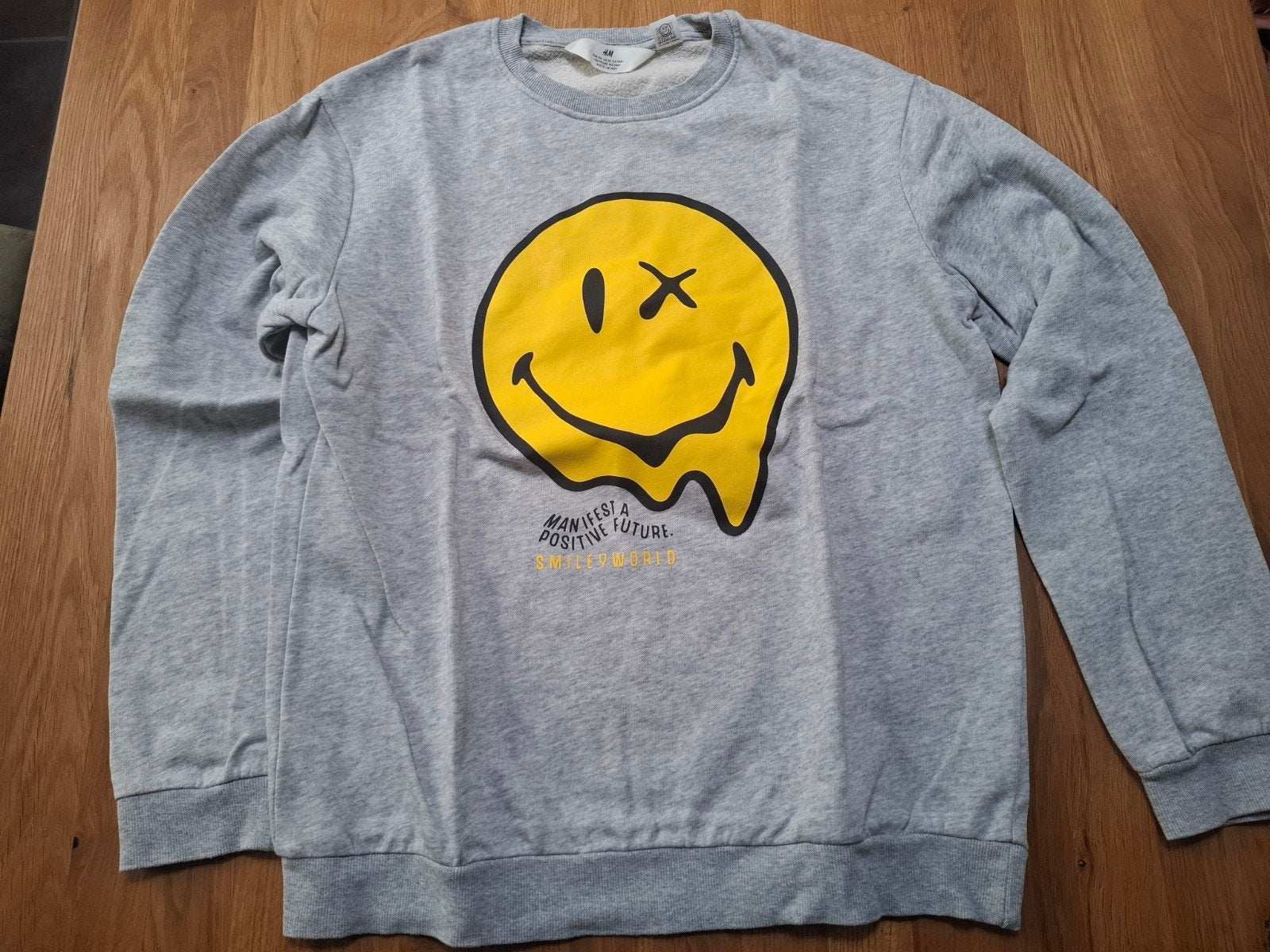 H&M Smiley World Trui Maat 170 - Zo goed als nieuw, Jongen of Meisje, Trui of Vest, H&M, Ophalen of Verzenden