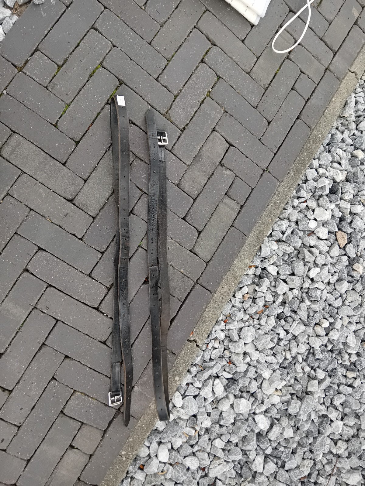 stijgbeugels riemen, Dieren en Toebehoren, Ophalen of Verzenden, Gebruikt