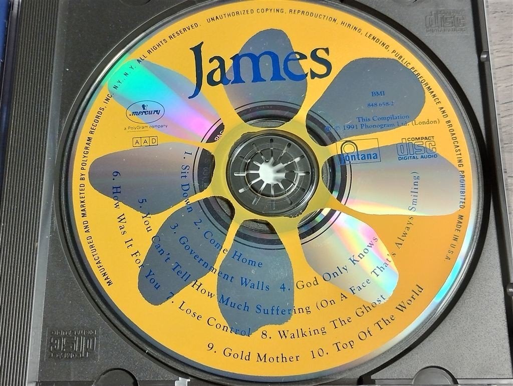 James - James, Ophalen of Verzenden, Zo goed als nieuw, Poprock