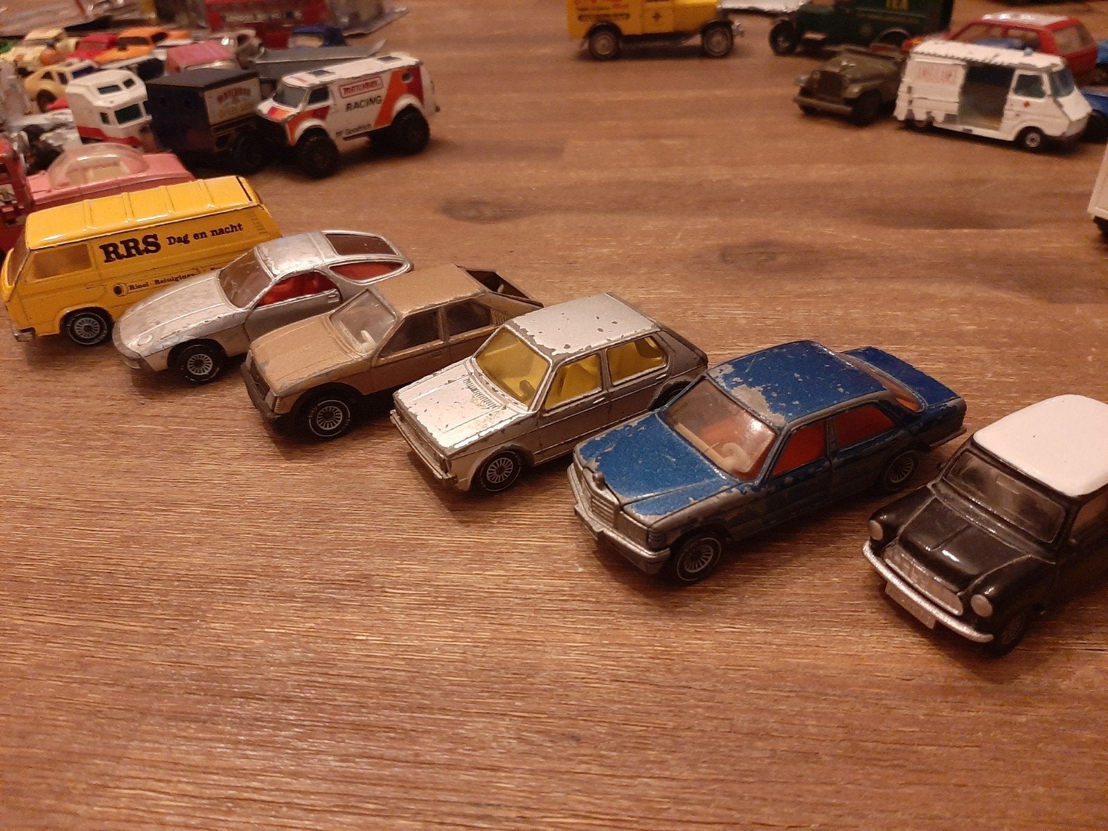 Siku Super-Serie Modelauto's Jaren '70/'80 (6 stuks), Ophalen of Verzenden, Gebruikt
