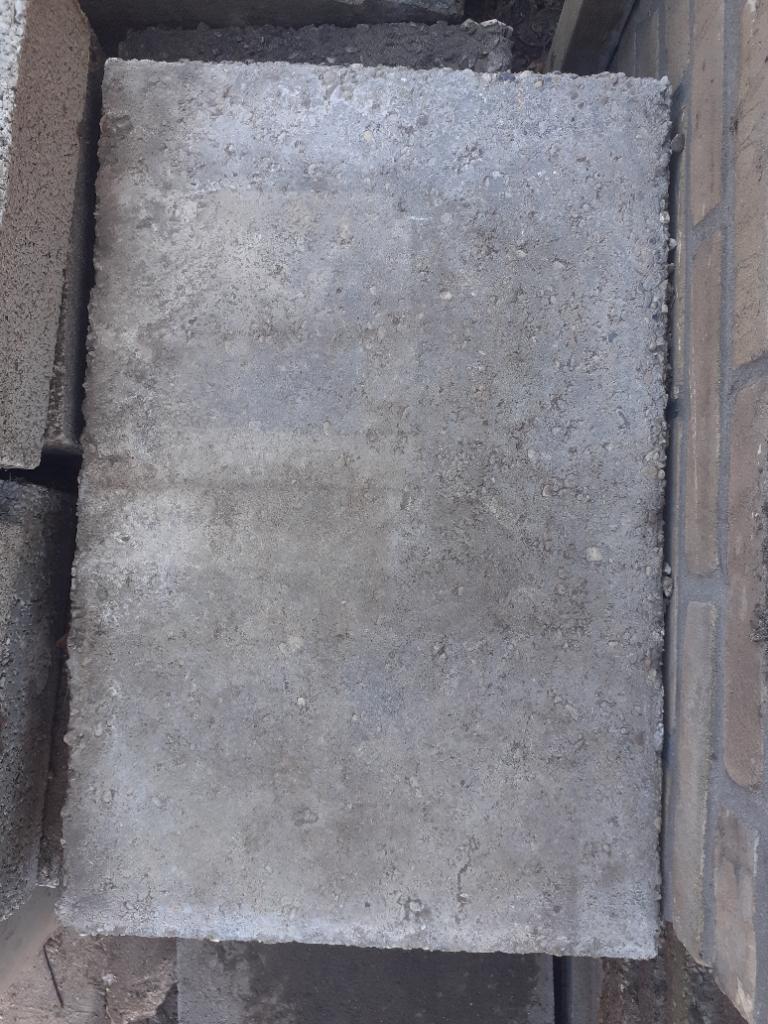 Grindtegels, 40 stuks, 60x40x6cm, Ophalen, Gebruikt, 5 tot 10 m², Beton
