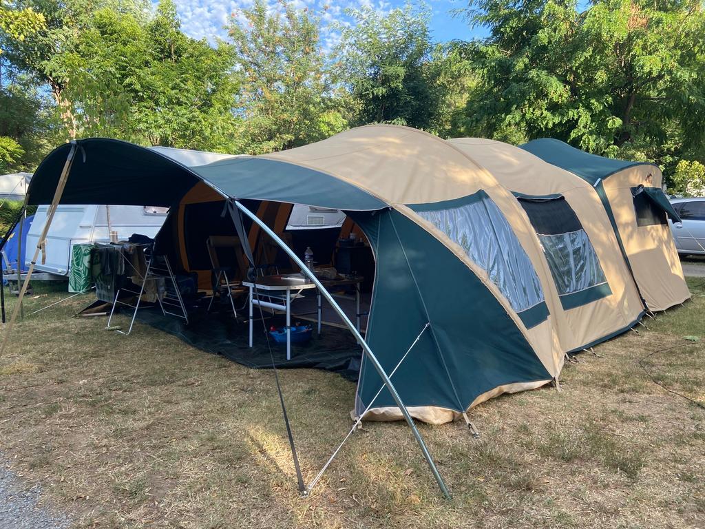 Complete Cabanon Chamonix uit 2017, Caravans en Kamperen, Ophalen, Beige, Cabanon, Meer dan 6