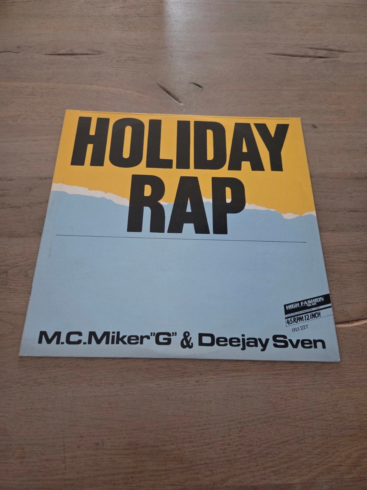 M.C. Miker G & Deejay Sven - Holiday Rap LP, LP, Gebruikt, Pop, Ophalen of Verzenden