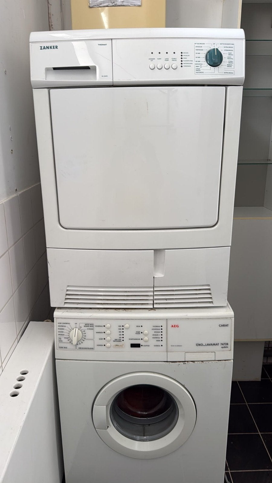Wasmachine en droger, Ophalen, Condens