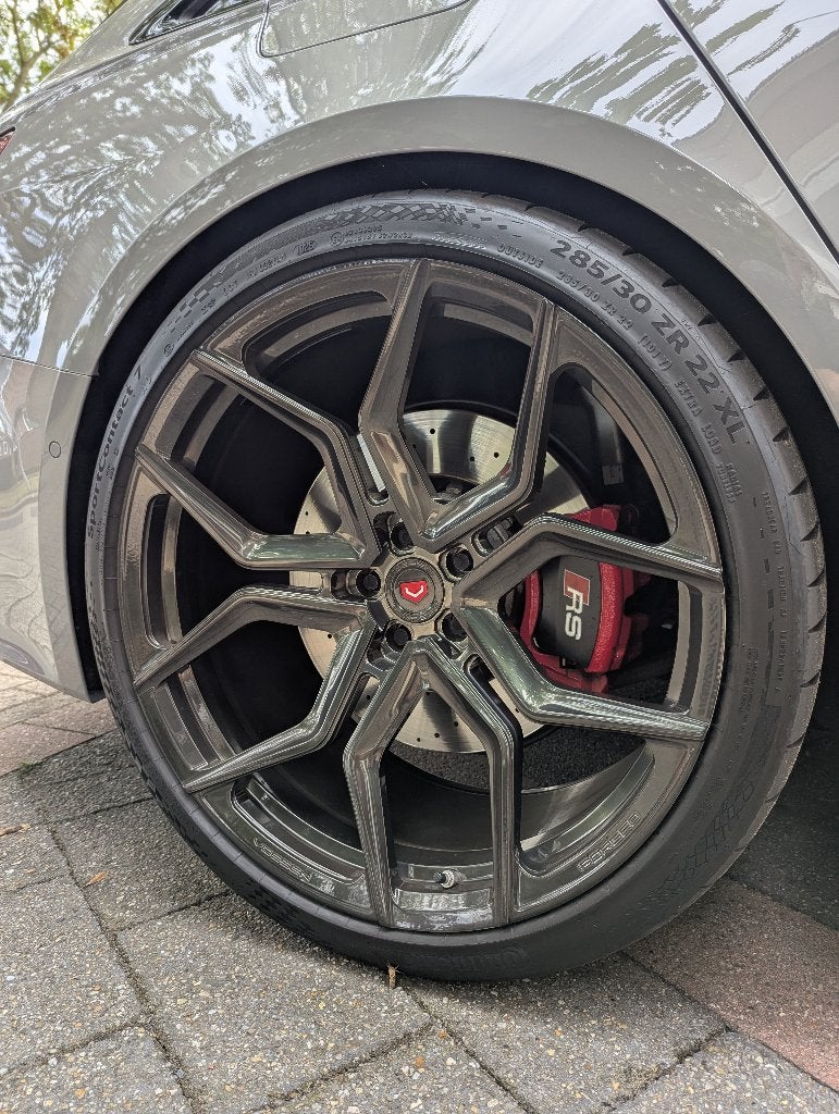 Vossen Evo-3 22 inch 22x10.5, Auto-onderdelen, Ophalen, Gebruikt, Velg(en), 285 mm