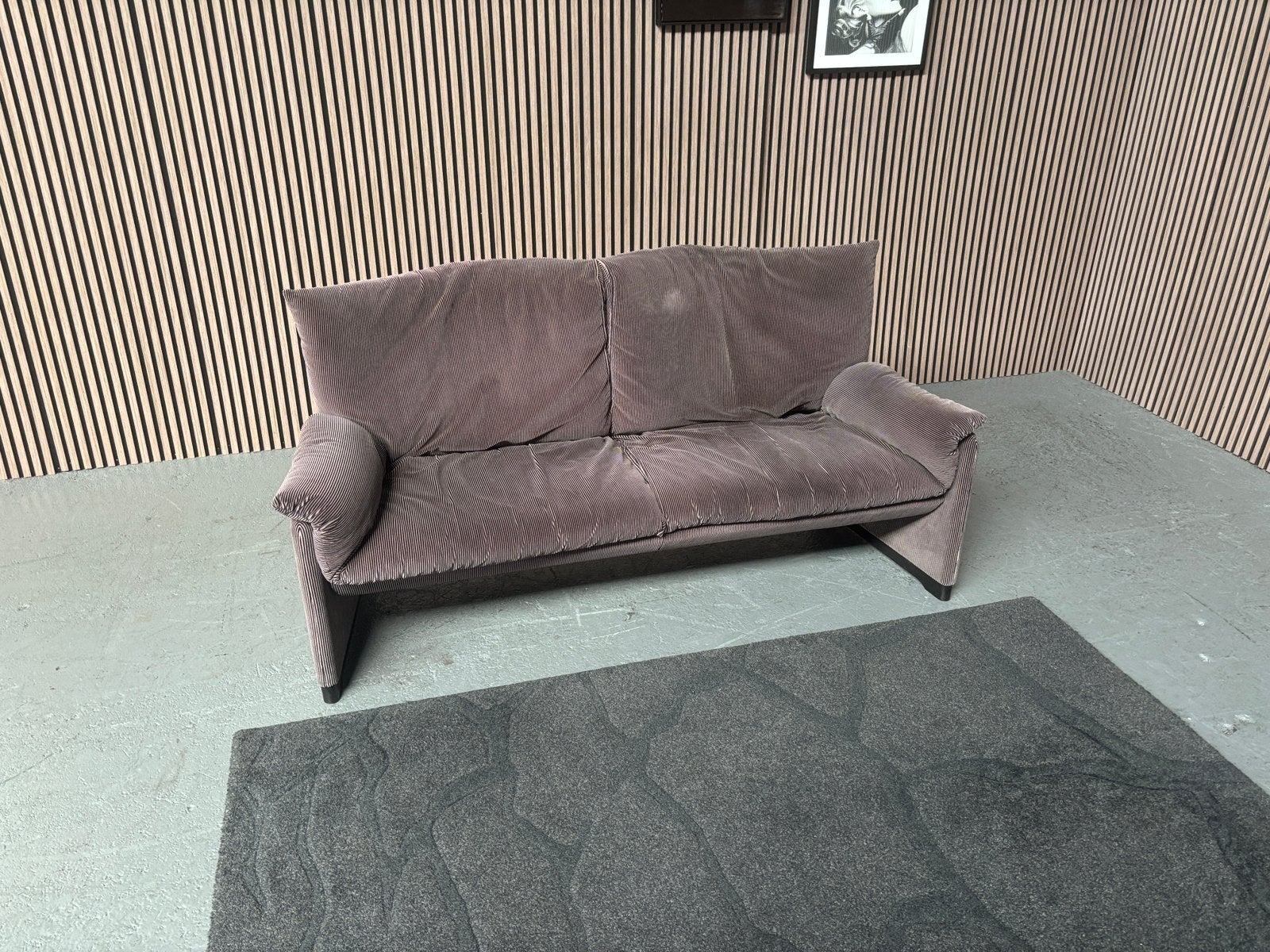 GRATIS LEVERING Cassina Palmaria 709 Vintage Bank 175x80, Huis en Inrichting, 150 tot 200 cm, Tweepersoons, 75 tot 100 cm, Ophalen of Verzenden