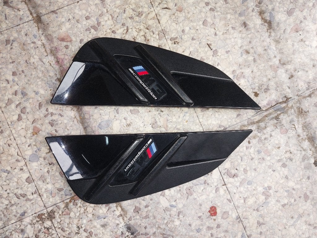 Origineel BMW M3 Competition Fender Compleet paar High Gloss, Auto-onderdelen, Ophalen of Verzenden, Gebruikt, BMW