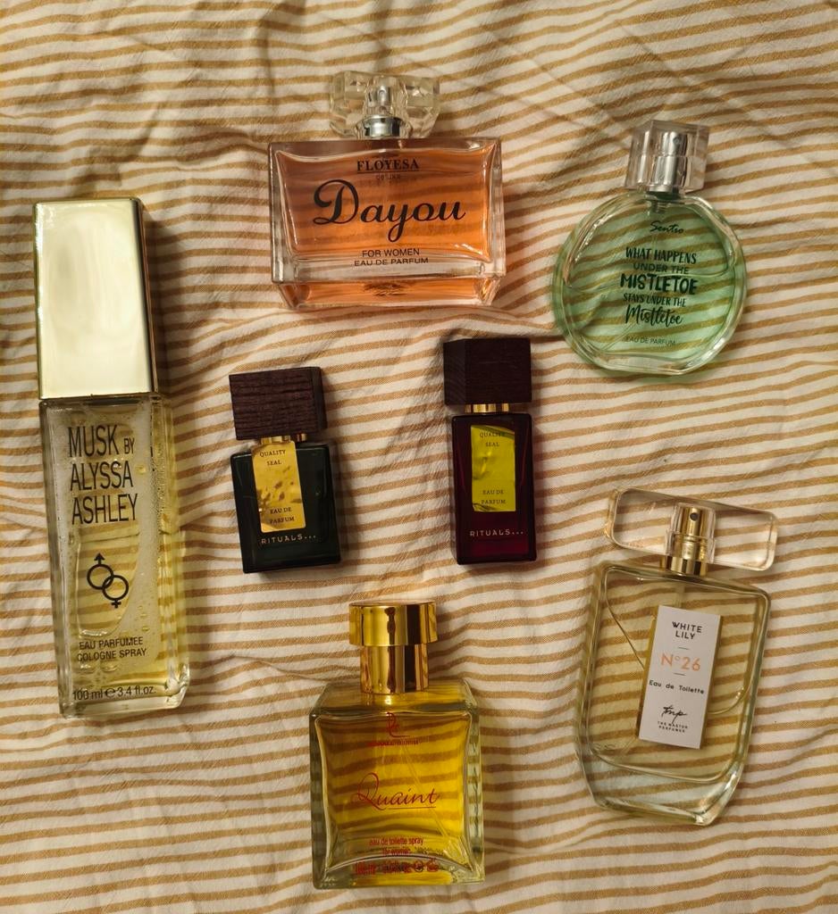 Verschillende parfums: Sentio Floyesa Dorall Collection etc., Ophalen of Verzenden, Zo goed als nieuw
