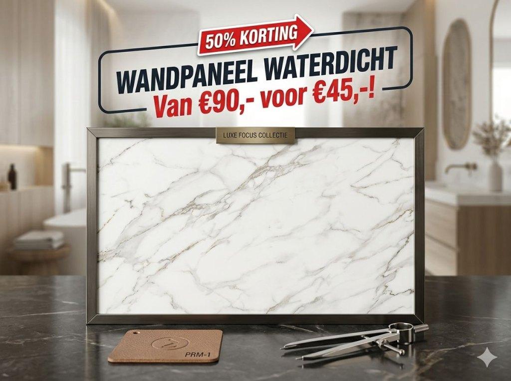 50% KORTING! Luxe Waterdichte Wandpanelen – Nu slechts €45,, Ophalen of Verzenden, Nieuw