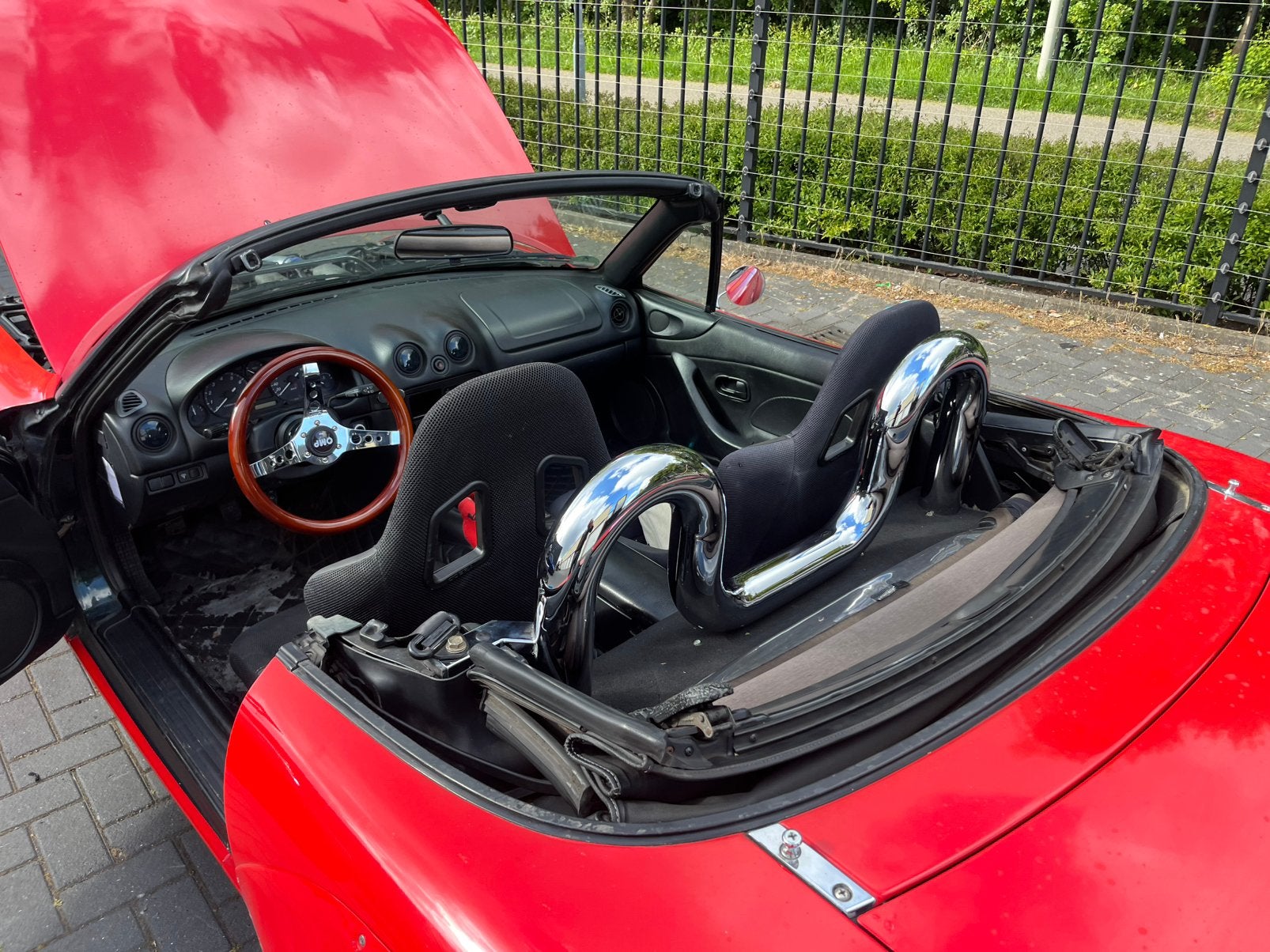 Sierbeugel rolbeugel rolbar mx 5 NA en NB, Ophalen