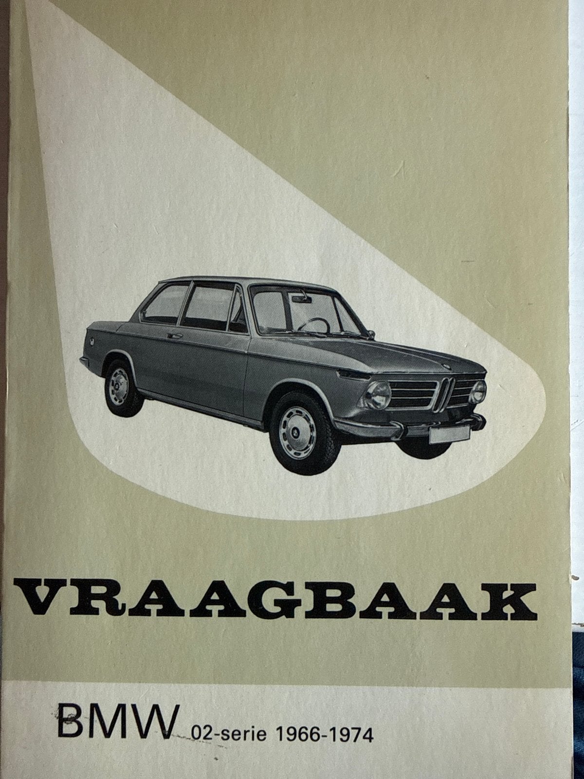 Vraagbaak BMW 02-serie 1966-1974, Boeken, Ophalen of Verzenden, Gelezen, BMW