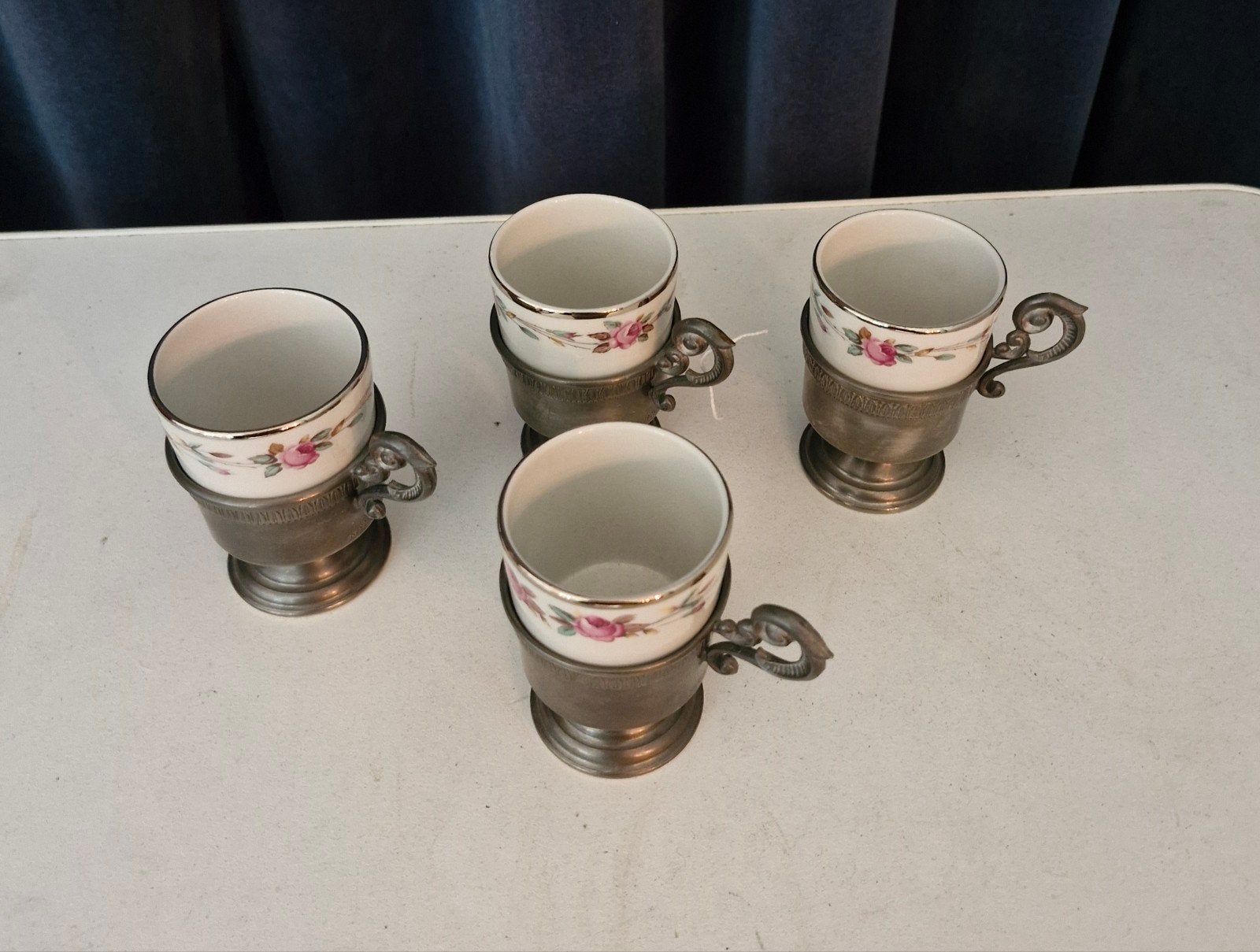 Vintage  espresso kopjes, Ophalen of Verzenden