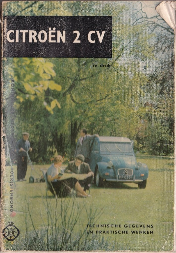 Handboek Citroën 2CV, Gelezen, Ophalen of Verzenden, Citroën, Han Bouvy