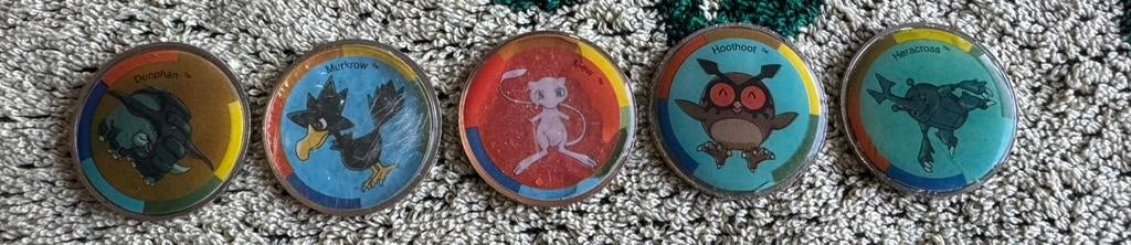 5 Pokemon munten, Verzamelen, Ophalen of Verzenden, Zo goed als nieuw