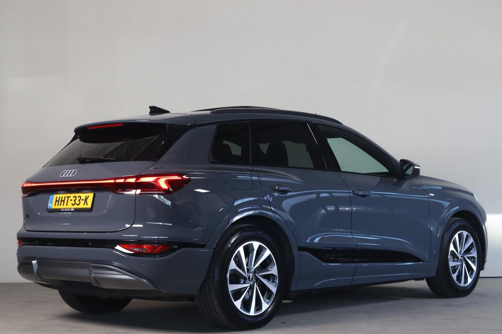 Audi Q6 e-tron Launch edition 83 kWh - NL- Auto! Mem. Seats, Auto's, Audi, Achterwielaandrijving, Gebruikt, 530 km, Leder en Stof