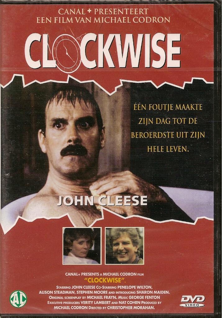 Clockwise met o.a. John Cleese, Cd's en Dvd's, Dvd's | Klassiekers, Nieuw in verpakking, Komedie, Alle leeftijden, Ophalen of Verzenden