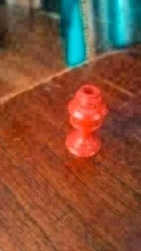 Metalen kandelaar voor poppenhuis, Verzamelen, Ophalen of Verzenden