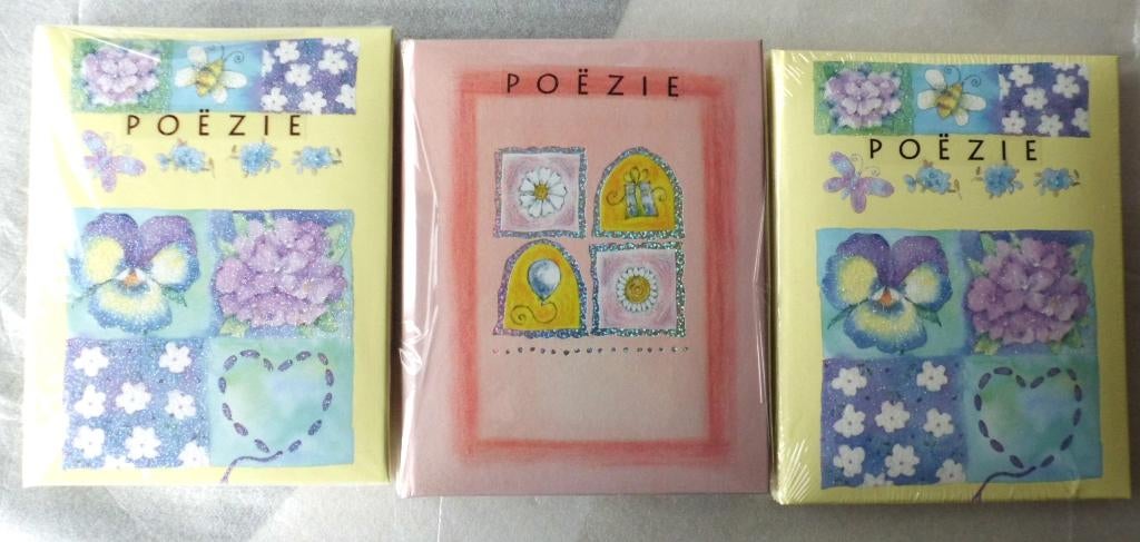 3 nieuwe lege poëzie albums, Verzamelen, Ophalen of Verzenden
