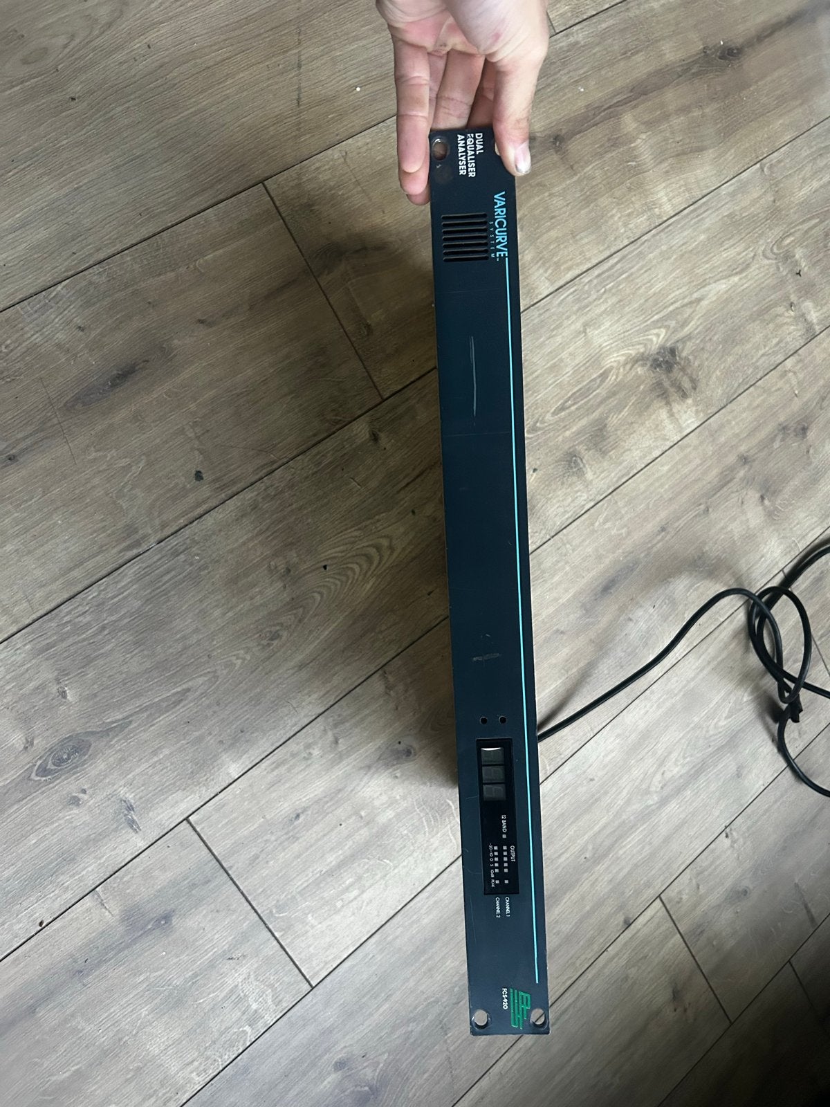 EBS Varicurve Dual Channel Analyser Equalizer, Gebruikt, ., Minder dan 5 kanalen, Ophalen of Verzenden