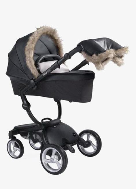 Mima xari winterkit zwart, Kinderen en Baby's, Kinderwagens en Combinaties, Ophalen of Verzenden, Zo goed als nieuw, Kinderwagen