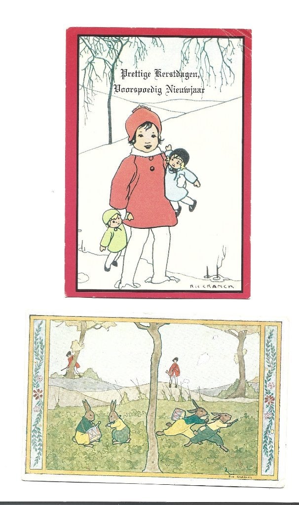 Rie Cramer, Verzamelen, Ophalen of Verzenden, 1940 tot 1960, Gelopen, Gelderland