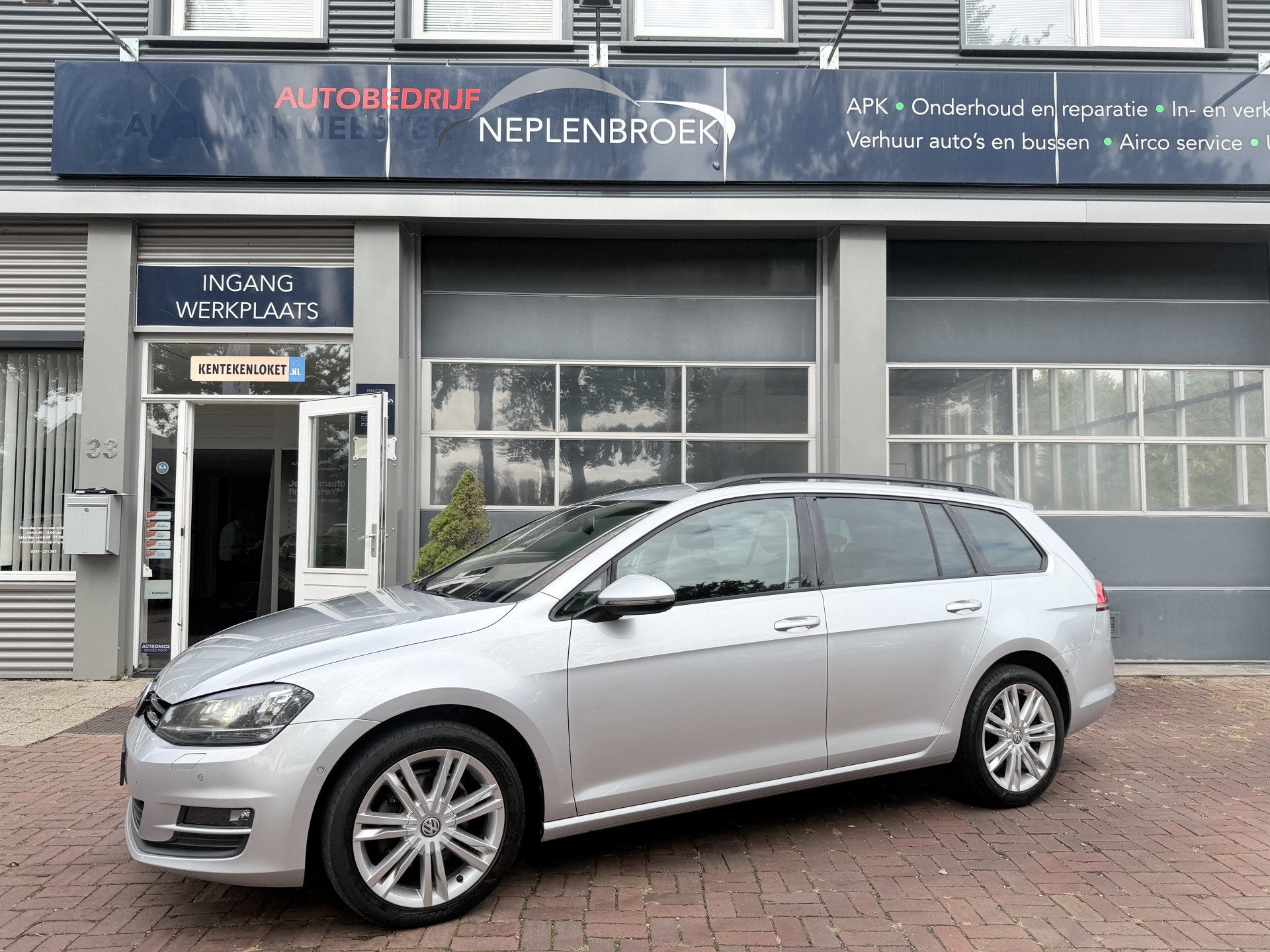 Volkswagen Golf Variant 1.6 TDI Highline Nap bj 2013 Automaa, Auto's, Dealer onderhouden, Gebruikt, 4 cilinders, 700 kg
