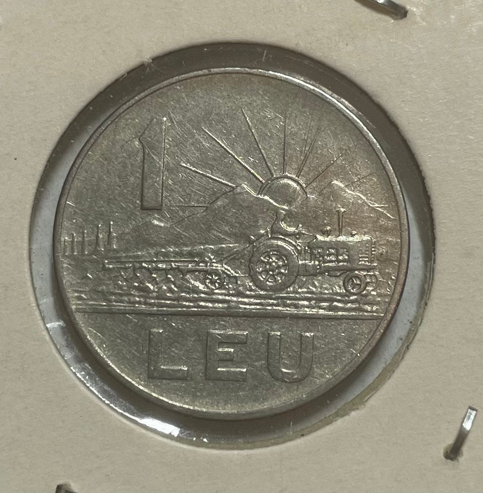1 leu Roemenië 1966, Ophalen of Verzenden, Overige landen