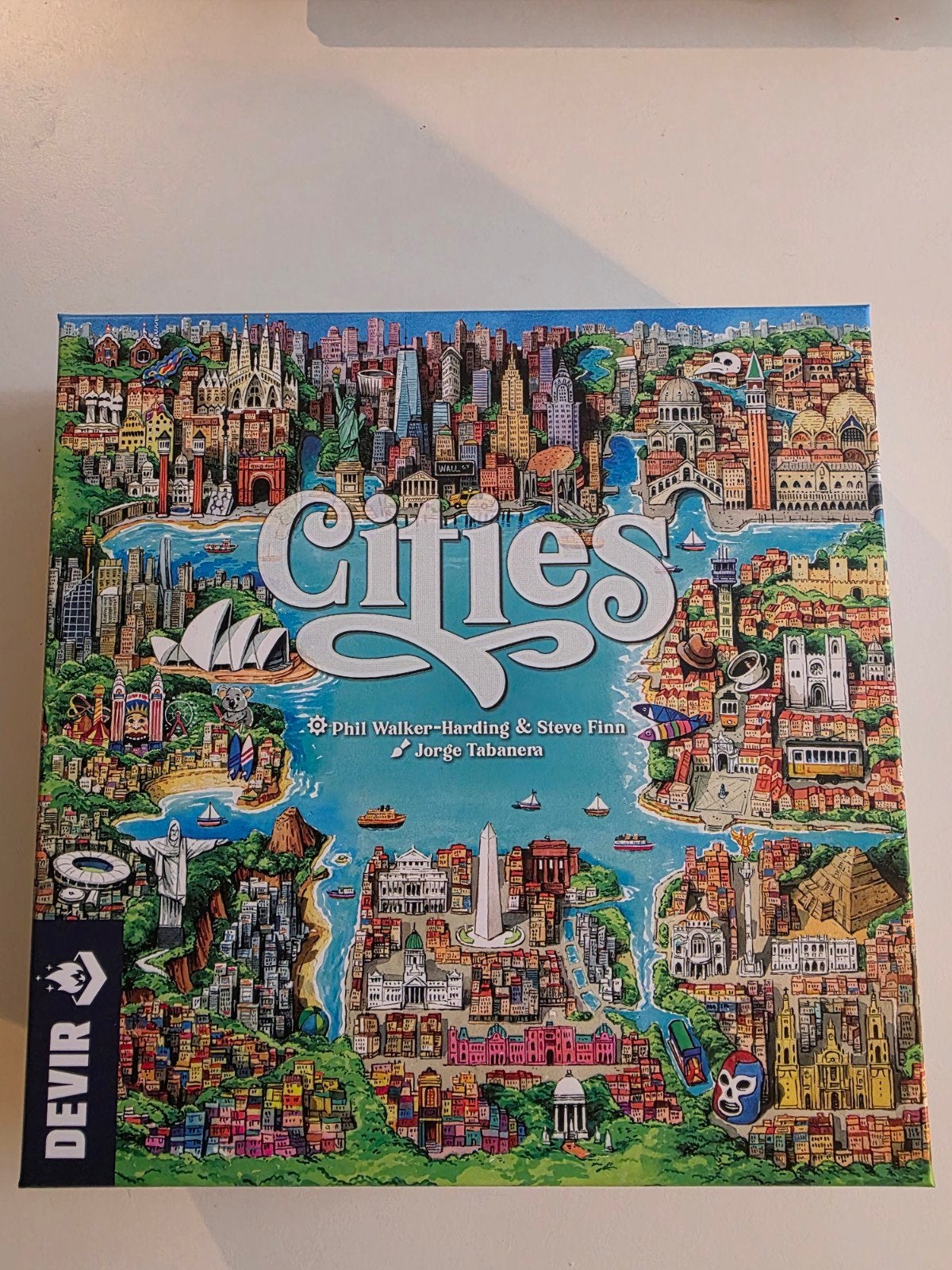 Cities bordspel (Engels) - Nooit gespeeld en dus als nieuw, Hobby en Vrije tijd, Gezelschapsspellen | Bordspellen, Een of twee spelers