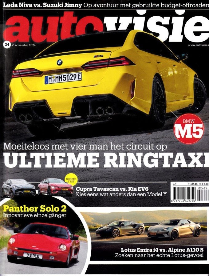 Autovisie 24 2024 : Lada Niva - Suzuki Jimny - Alpine A110, Ophalen of Verzenden, Gelezen, Algemeen