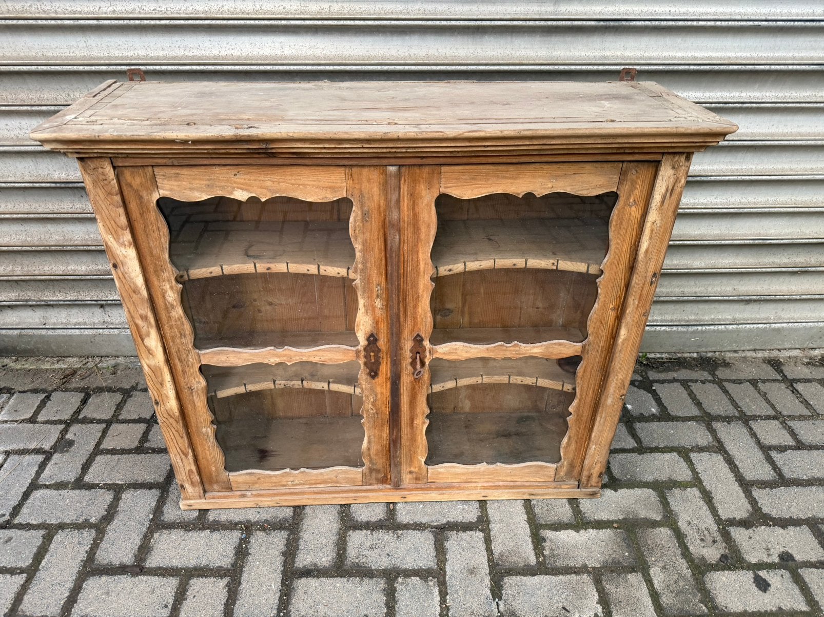 Antiek hangkastje, Antiek en Kunst, Antiek | Meubels | Kasten, Ophalen