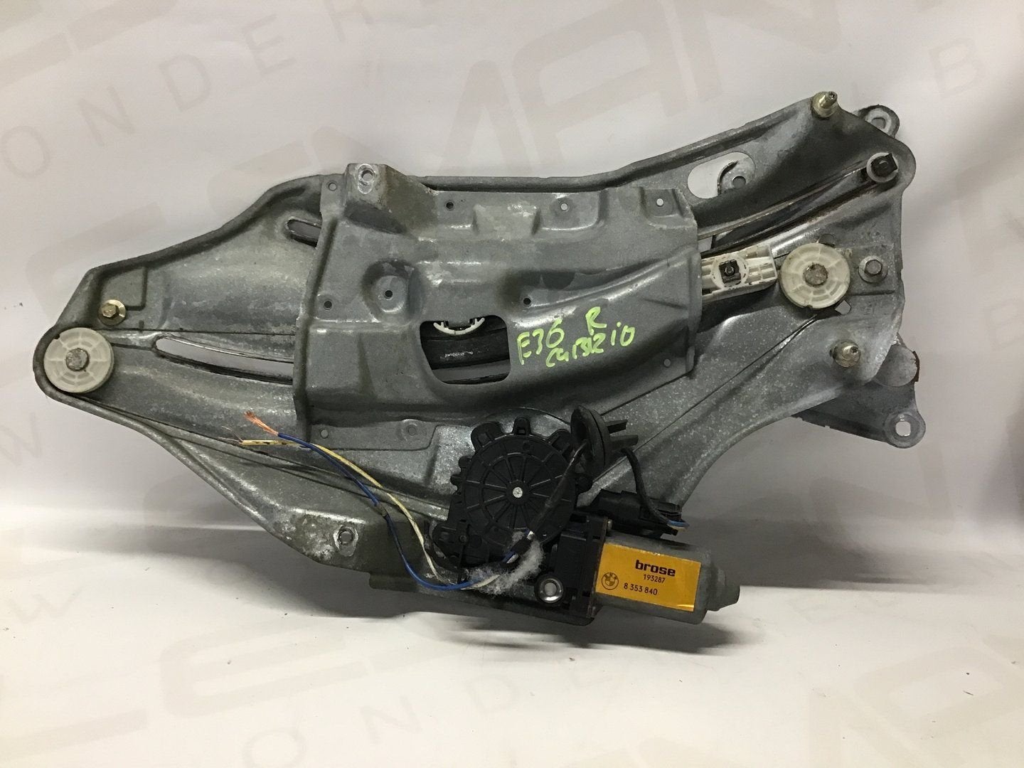 Raammechanisme rechtsachter BMW E36 cabrio 8353840, Gebruikt, -, -, Ophalen of Verzenden