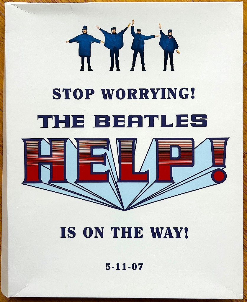 THE BEATLES - HELP! FILMKAARTEN (2007 PROMOTIONAL PRESS KIT), Pop, Overige formaten, Ophalen of Verzenden, Nieuw in verpakking