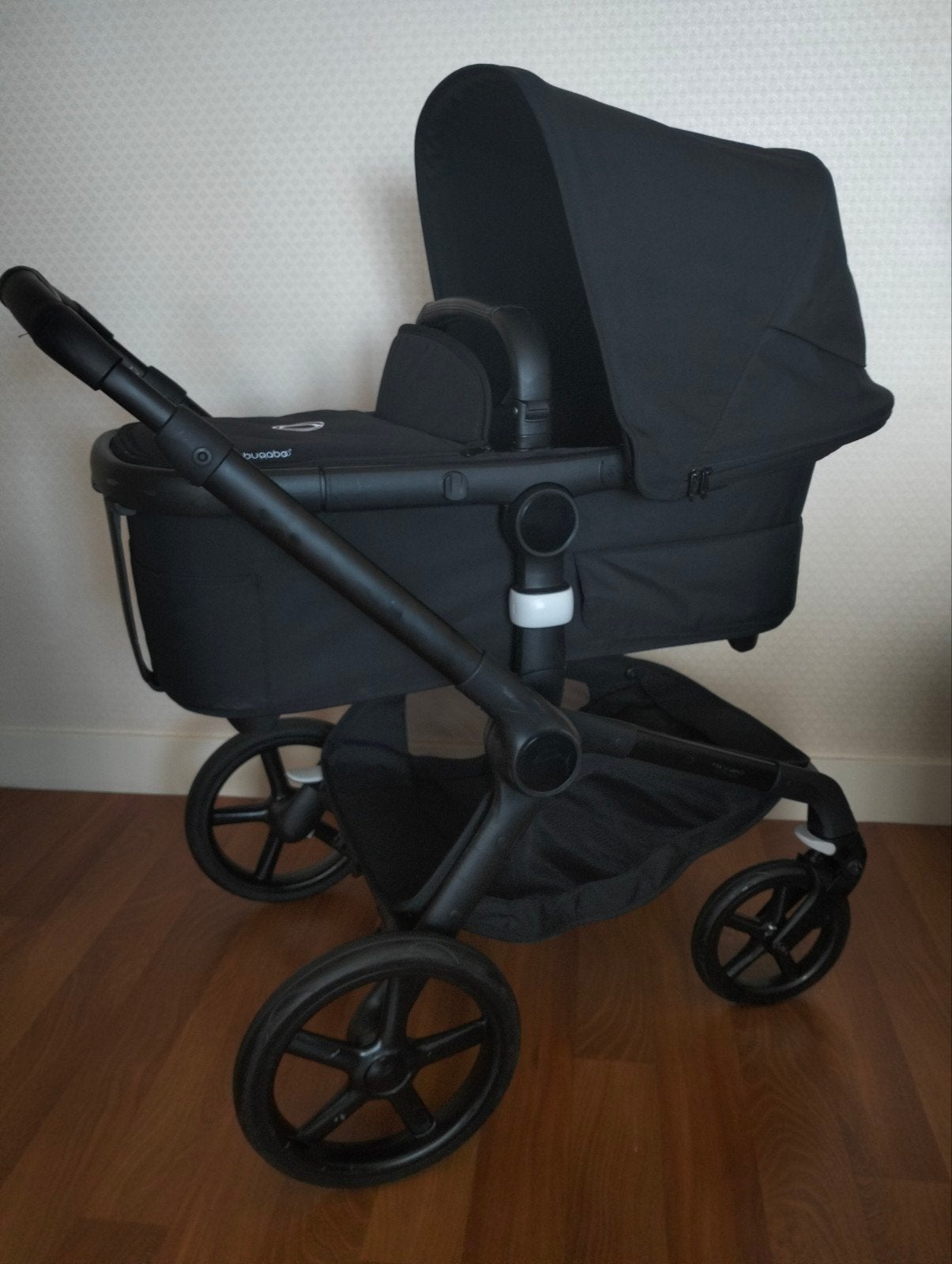 Bugaboo Fox5 allblack met maxicosi, Ophalen, Zo goed als nieuw, Kinderwagen, Bugaboo