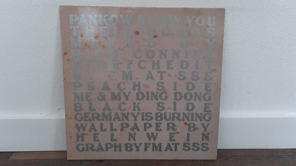 Pankow – Me & My Ding Dong LP Maxi Single, EBM, Industrial, LP, Gebruikt, Ophalen of Verzenden, Pop