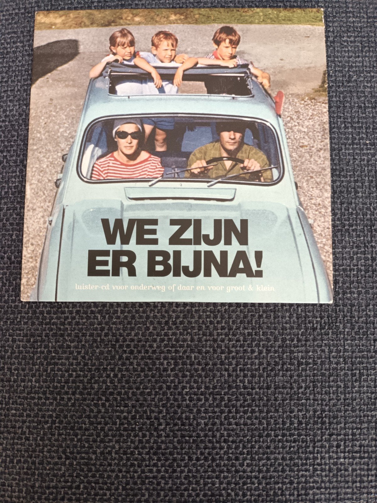 WE ZIJN ER BIJNA - luister-cd --, Ophalen of Verzenden, Zo goed als nieuw, Speciale editie
