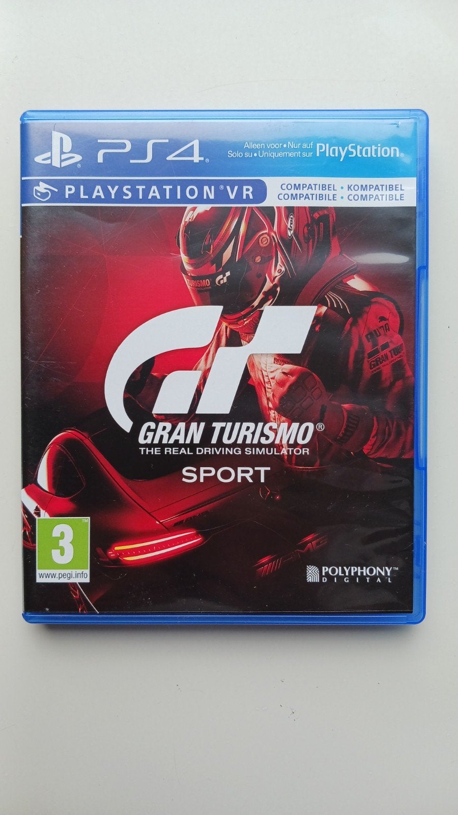 GT (Gran Turismo) Sport, 1 speler, Ophalen of Verzenden, Zo goed als nieuw, Vanaf 3 jaar