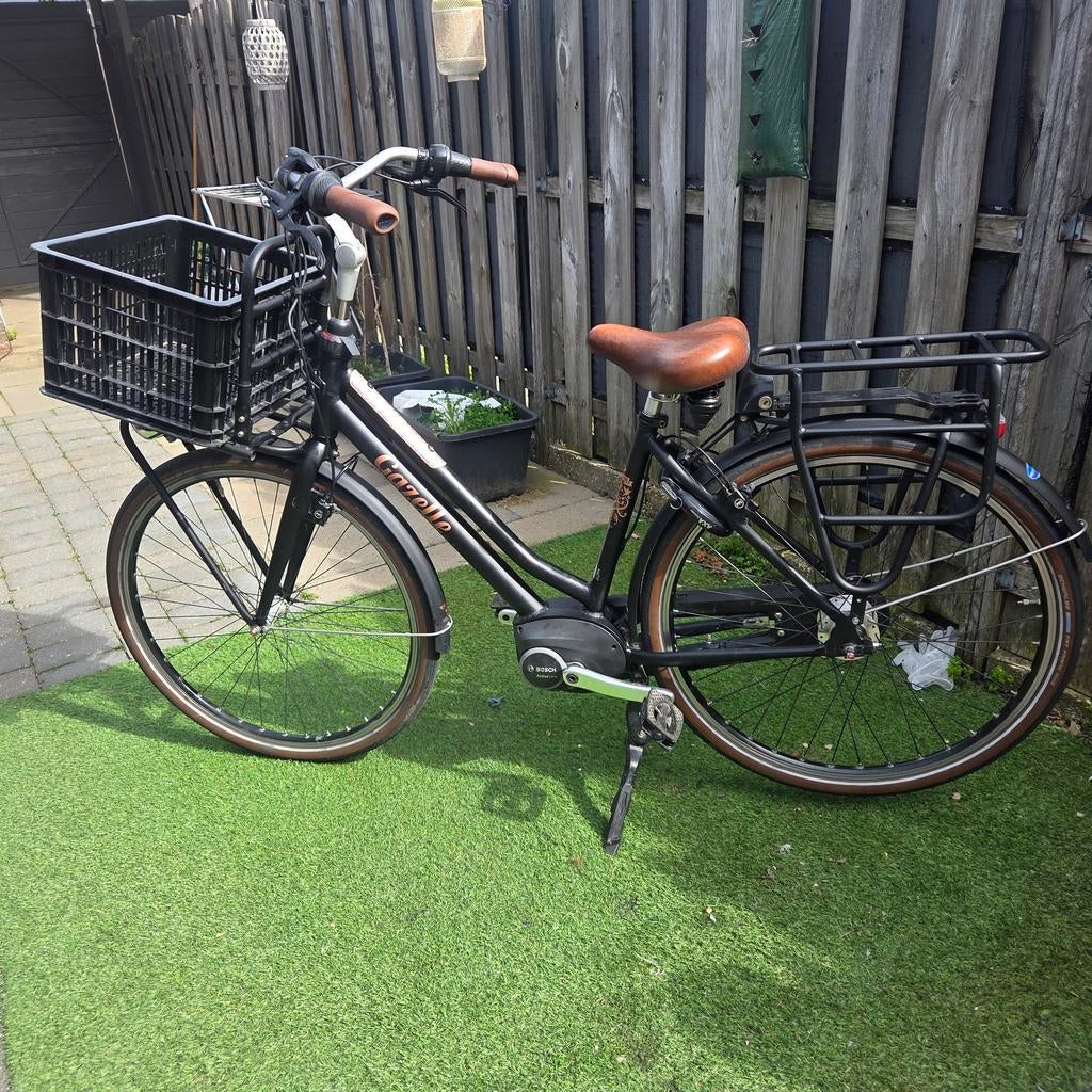 Gazelle miss grace elektrische fiets, Fietsen en Brommers, Elektrische fietsen, Ophalen, Zo goed als nieuw, 47 tot 51 cm, 50 km per accu of meer