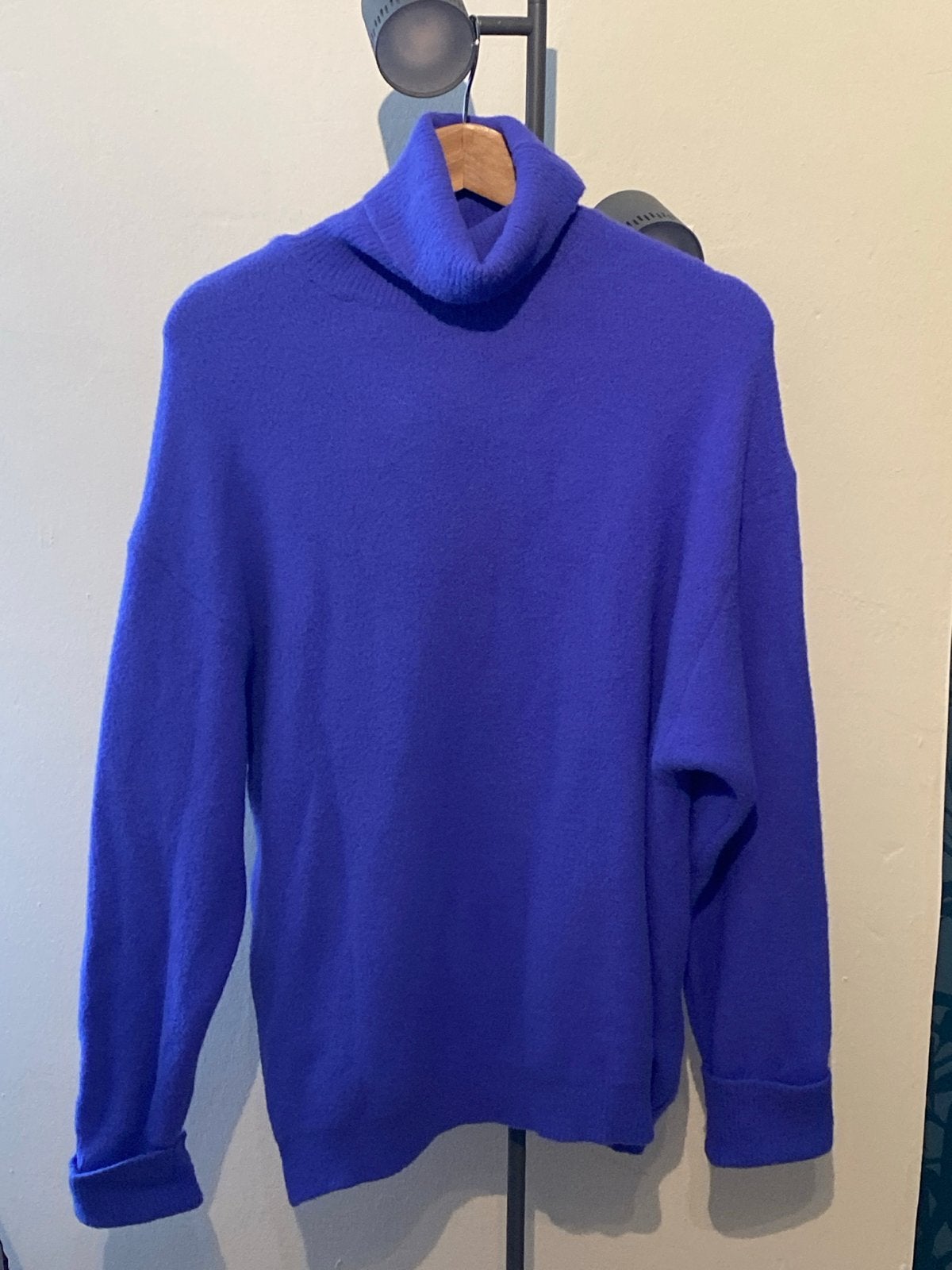 Bershka paarse coltrui maat M, Ophalen of Verzenden, Zo goed als nieuw, Maat 38/40 (M), Paars