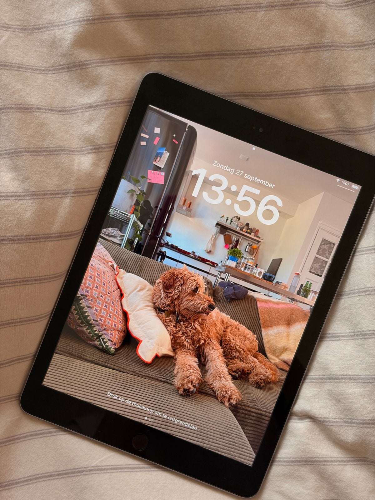 Foto 2 van Apple iPad 2018 32GB Space Gray - Zo goed als nieuw