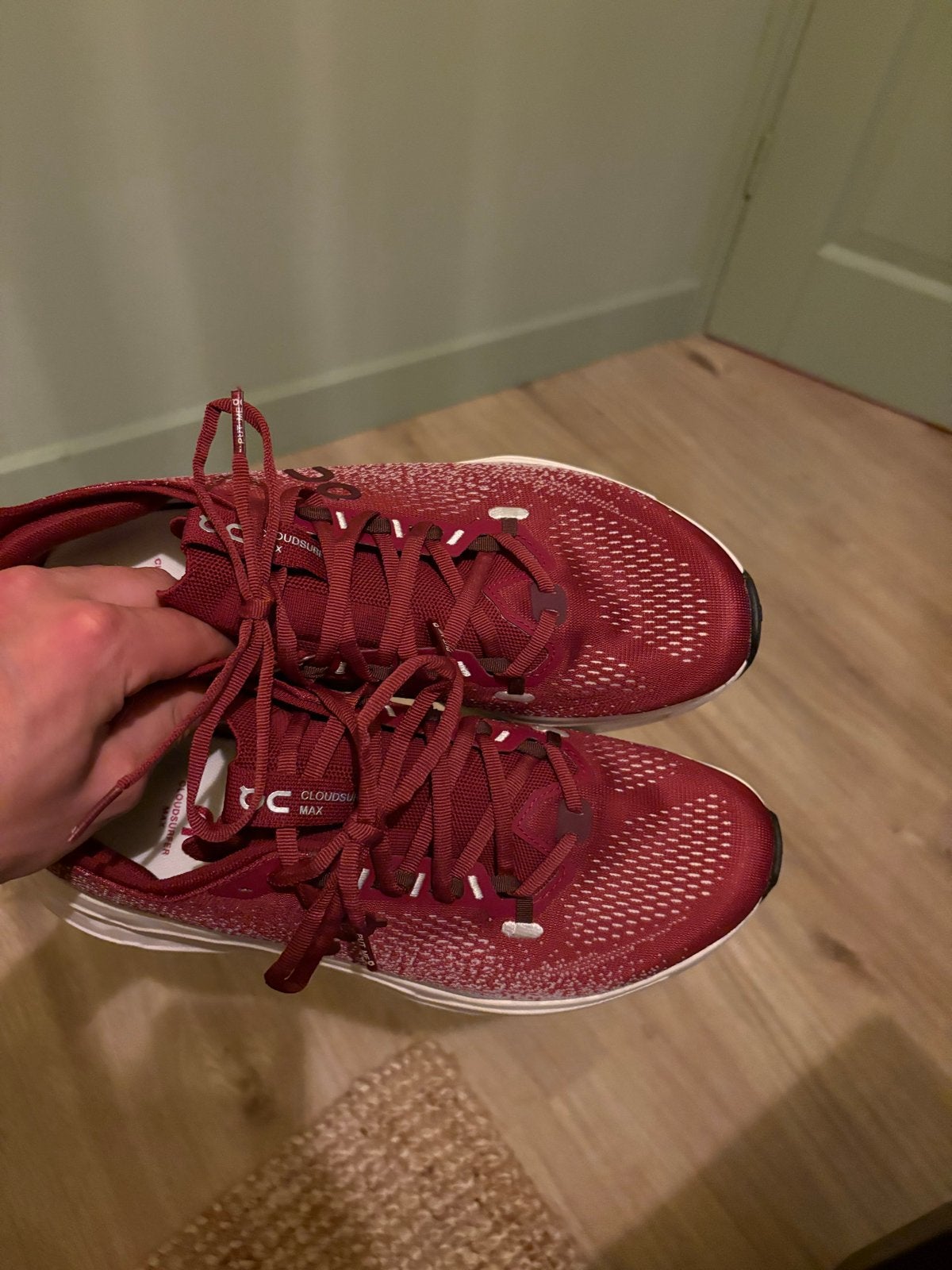 ON Cloudmonster Max Hardloopschoenen Maat 43, Overige kleuren, Sportschoenen, Ophalen of Verzenden, Zo goed als nieuw