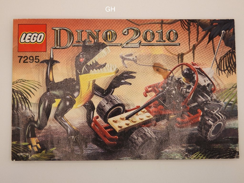 Lego 7295 Dino Buggy Chaser, Compleet, Gebruikt, Overige thema's, Lego