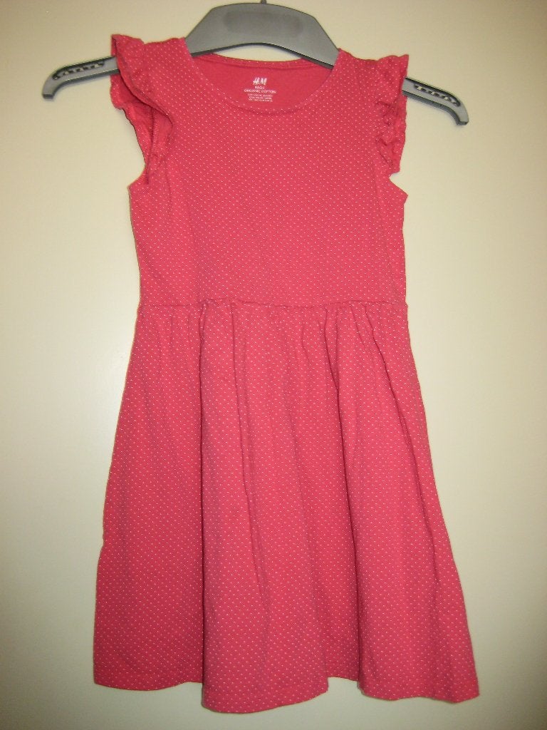 Roze jurkje, 134/140, H+M, Kinderen en Baby's, Kinderkleding | Maat 134, Ophalen of Verzenden, Zo goed als nieuw, Meisje, Jurk of Rok