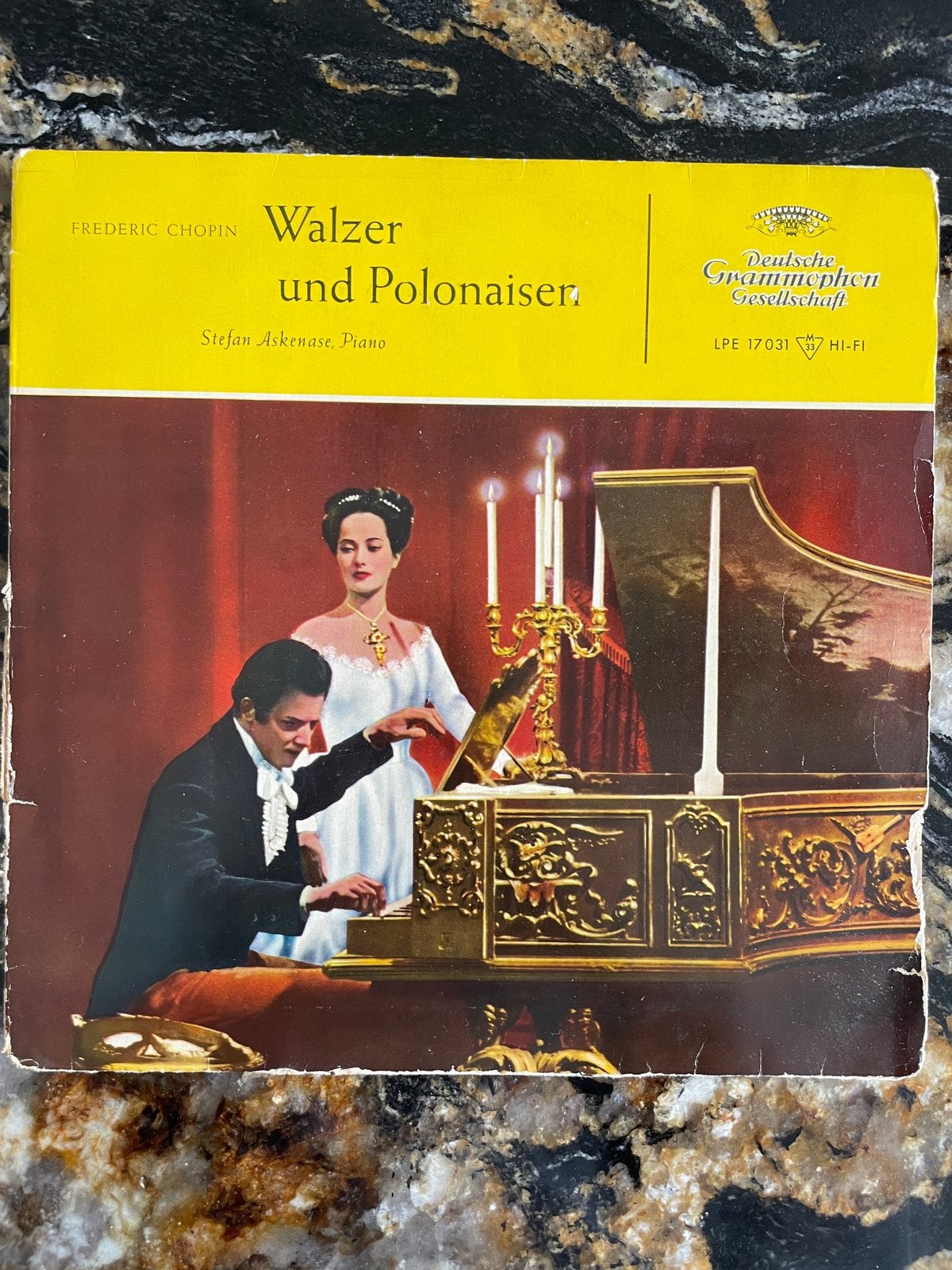 LP “Walzer und Polonaisen”, Frederic Chopin, Stefan Askenase, Gebruikt, 10 inch, Overige typen, Ophalen of Verzenden