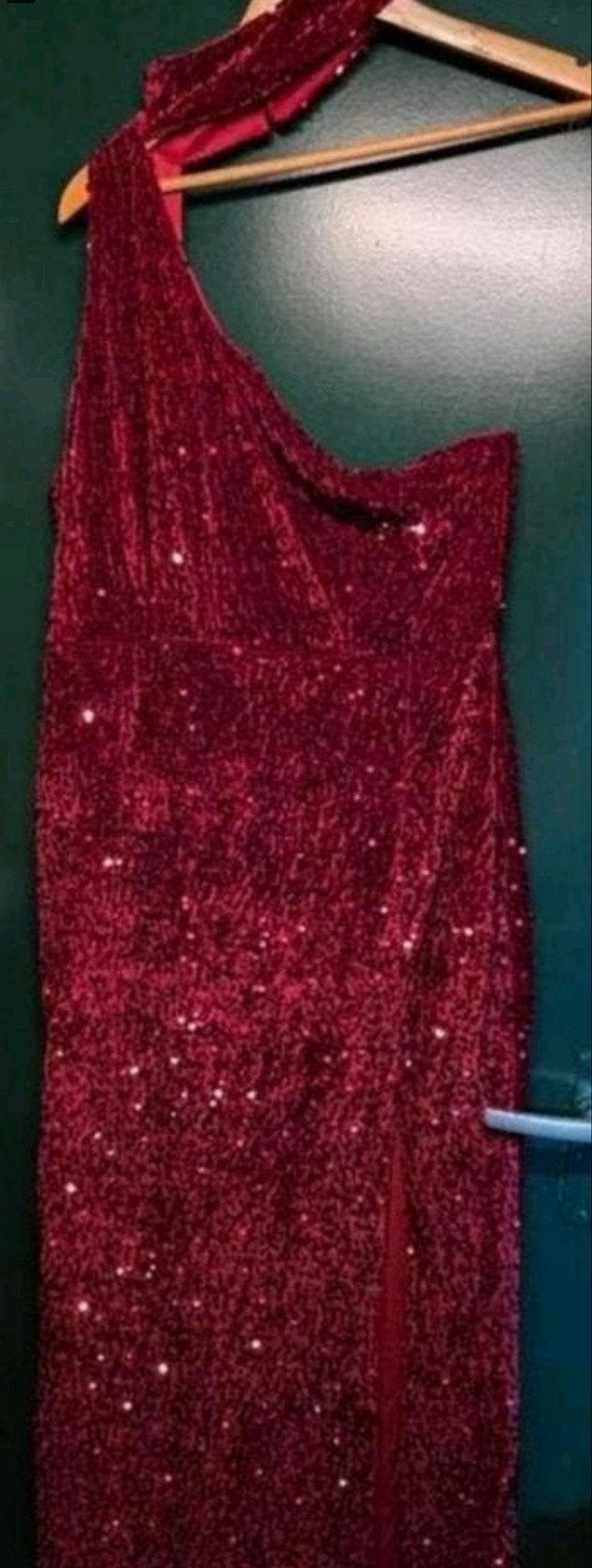 Nieuwe glitter avondjurk met choker - Maat XL (46-48), Kleding | Dames, Jurken, Maat 46/48 (XL) of groter, Nieuw, Ophalen of Verzenden