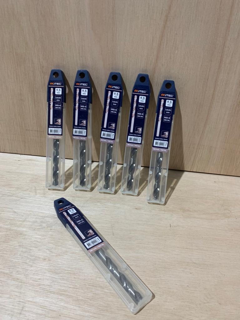 Rotec Metaalboor HSS-G 9,5 mm – Blister 6x – Nieuw, Nieuw, Rotec, Ophalen of Verzenden, Rotec