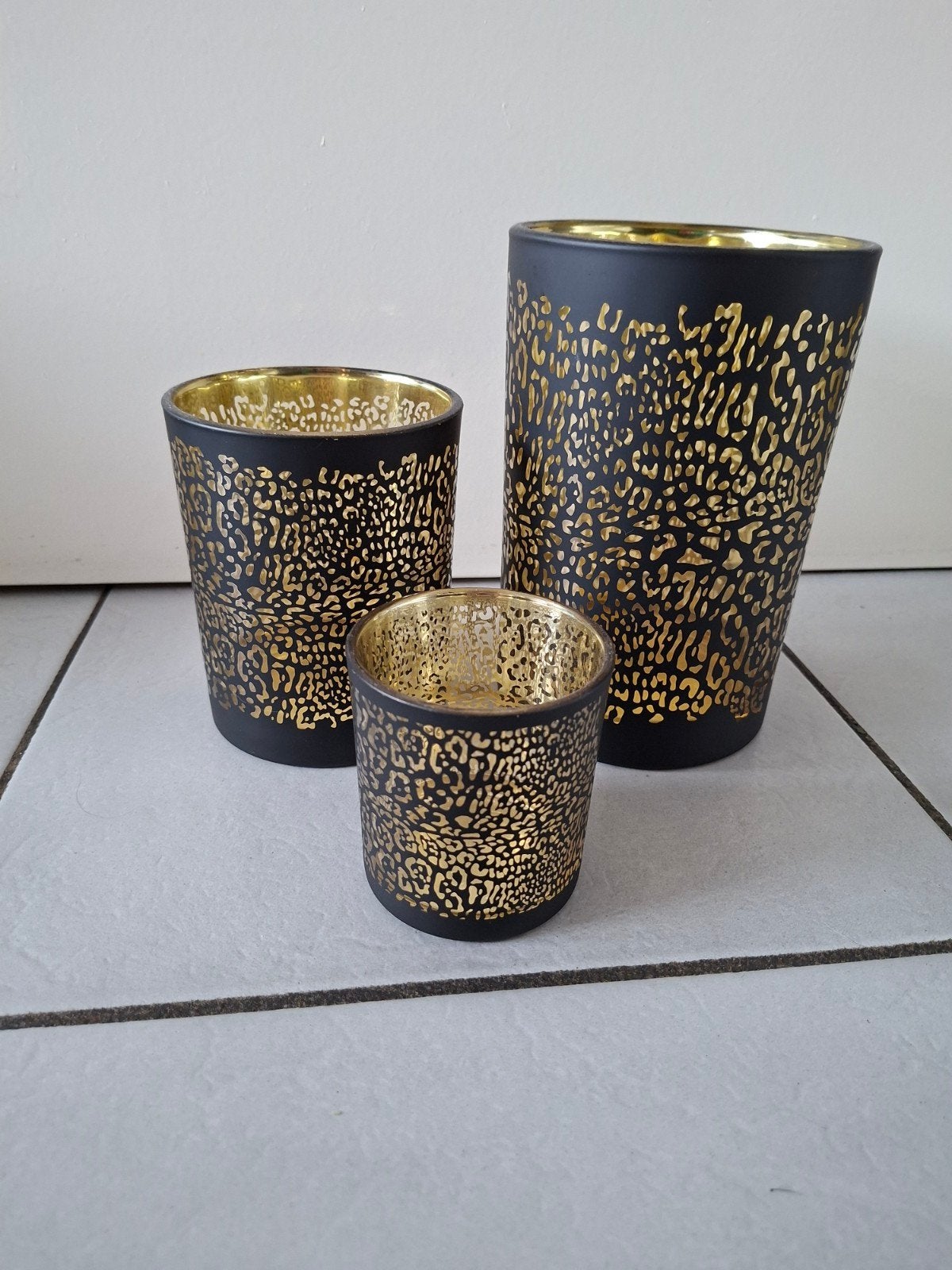 mars en more luipaard, Ophalen, Nieuw, Goud, Glas