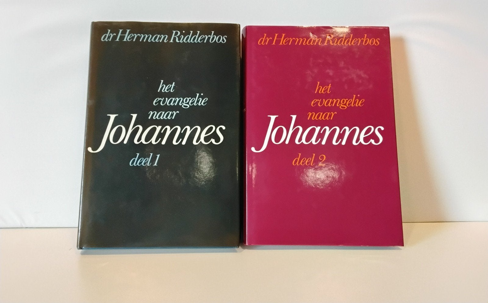 Het Evangelie naar Johannes - Dr. Herman Ridderbos (2 delen), Gelezen, Dr. Herman Ridderbos, Christendom | Protestants, Ophalen of Verzenden